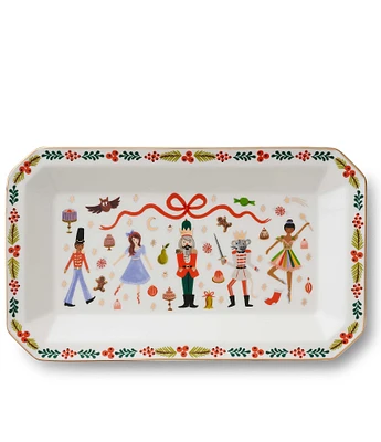 Rifle Paper Co. Holiday Nutcracker Large Catchall Tray