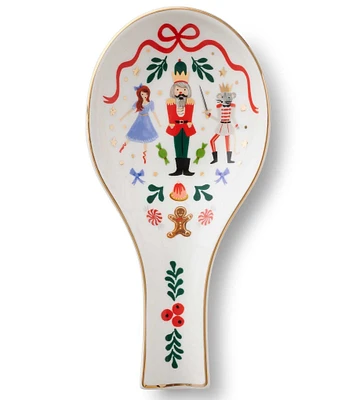 Rifle Paper Co. Holiday Nutcracker Porcelain Spoon Rest