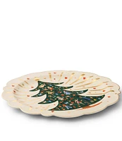 Rifle Paper Co. Holiday Nutcracker Round Serving Platter