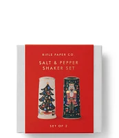 Rifle Paper Co. Holiday Nutcracker Salt & Pepper Shaker Set