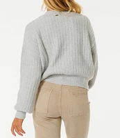 Rip Curl Afterglow Button Front Cropped Cardigan