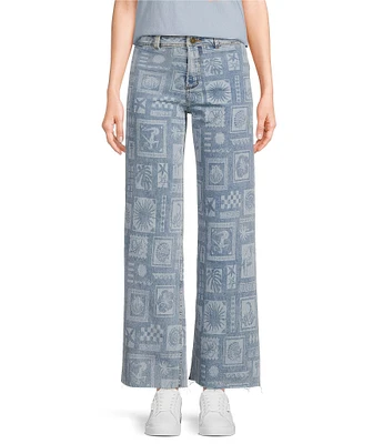 Rip Curl Beach Party Printed Holiday Stretch Denim Jeans