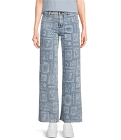 Rip Curl Beach Party Printed Holiday Stretch Denim Jeans