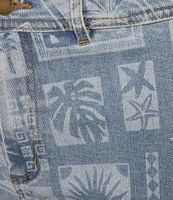 Rip Curl Beach Party Printed Holiday Stretch Denim Jeans