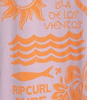 Rip Curl Cala Nights Short Sleeve Relaxed Fit T-Shirt