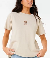 Rip Curl Cala Nights Short Sleeve Relaxed Fit T-Shirt