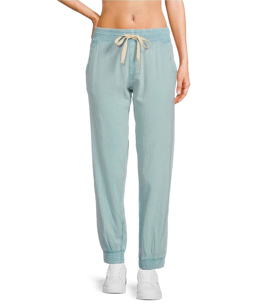 Rip Curl Classic Surf Relaxed Fit Textured Canvas Jogger Pants