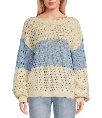 Rip Curl Desert Dreams Relaxed Striped Sweater