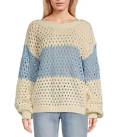 Rip Curl Desert Dreams Relaxed Striped Sweater