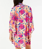 Rip Curl Es Vedra Tropical Floral Wrap Kimono