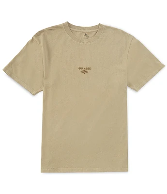 Rip Curl Fade Out Short Sleeve Embroidered T-Shirt