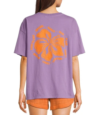 Rip Curl Hibiscus Relaxed Fit T-Shirt