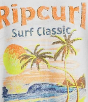 Rip Curl High Tide Scenic Print Long Sleeve Hooded Graphic Jacket