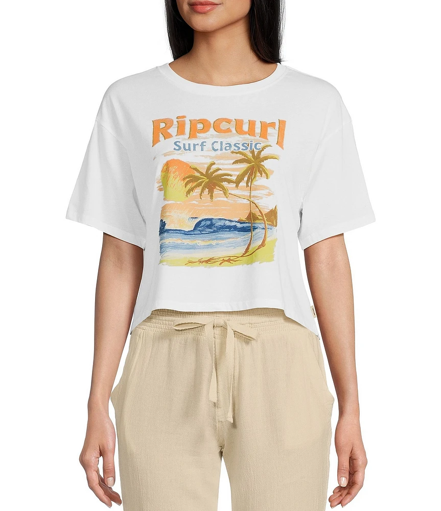 Rip Curl High Tide Short Sleeve Cropped T-Shirt