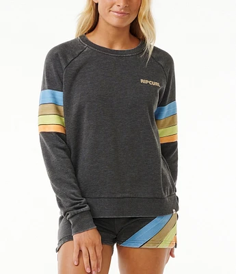 Rip Curl High Tide Surf Raglan Sleeve Sweatshirt