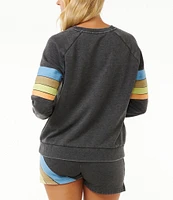 Rip Curl High Tide Surf Raglan Sleeve Coordinating Sweatshirt