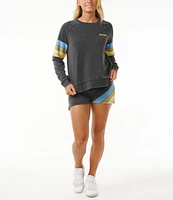 Rip Curl High Tide Surf Raglan Sleeve Coordinating Sweatshirt