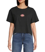 Rip Curl Hype Short Sleeve Cropped Graphic T-Shirt