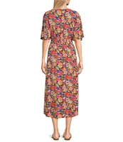 Rip Curl Kamari Floral-Printed Midi Dress