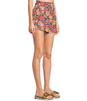 Rip Curl Kamari Mid Rise Floral Printed Shorts