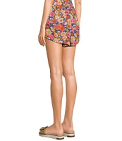 Rip Curl Kamari Mid Rise Floral Printed Shorts