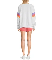 Rip Curl Las Dalias Raglan Sleeve Fleece Sweatshirt