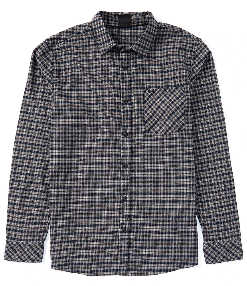 Rip Curl Long Sleeve Classic Surf Checked Flannel Shirt