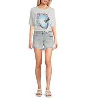Rip Curl Neon Isles Short Sleeve Relaxed Fit T-Shirt