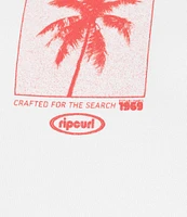 Rip Curl Neon Palm Short Sleeve Fitted T-Shirt