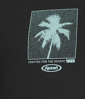 Rip Curl Neon Palm Short Sleeve Fitted T-Shirt