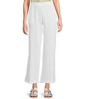 Rip Curl Premium Surf Beach High Rise Wide Leg Gauze Weave Coordinating Pants
