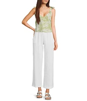 Rip Curl Premium Surf Beach High Rise Wide Leg Gauze Weave Coordinating Pants
