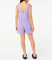 Rip Curl Premium Surf Gingham Sleeveless Romper