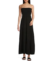 Rip Curl Premium Surf Strapless Open Back Maxi Dress