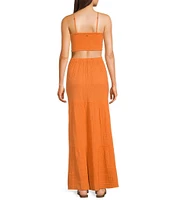 Rip Curl Premium Surf Strapless Open Back Maxi Dress