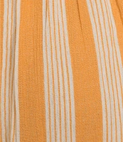 Rip Curl Premium Surf Striped Strapless Maxi Dress