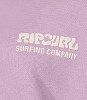 Rip Curl Puff Heritage Long Sleeve Fleece Hoodie