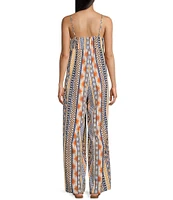 Rip Curl San Carlos Tie-Front Sleeveless Jumpsuit