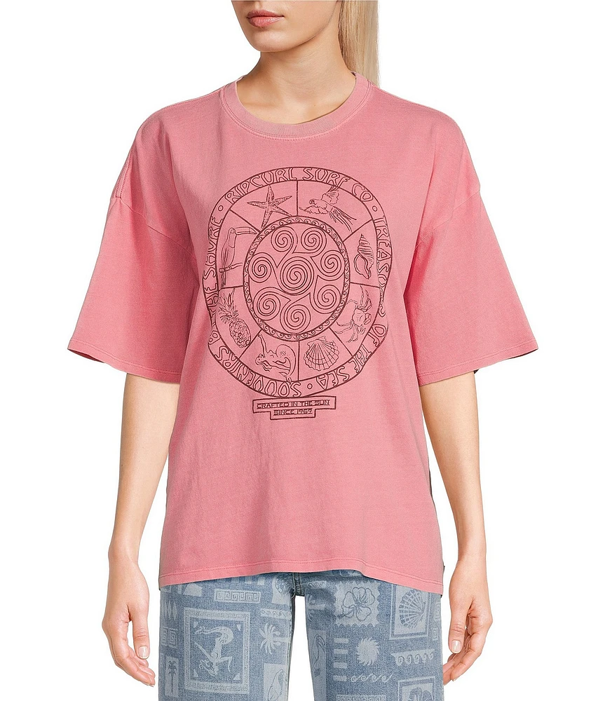 Rip Curl Souvenirs Short Sleeve Graphic T-Shirt