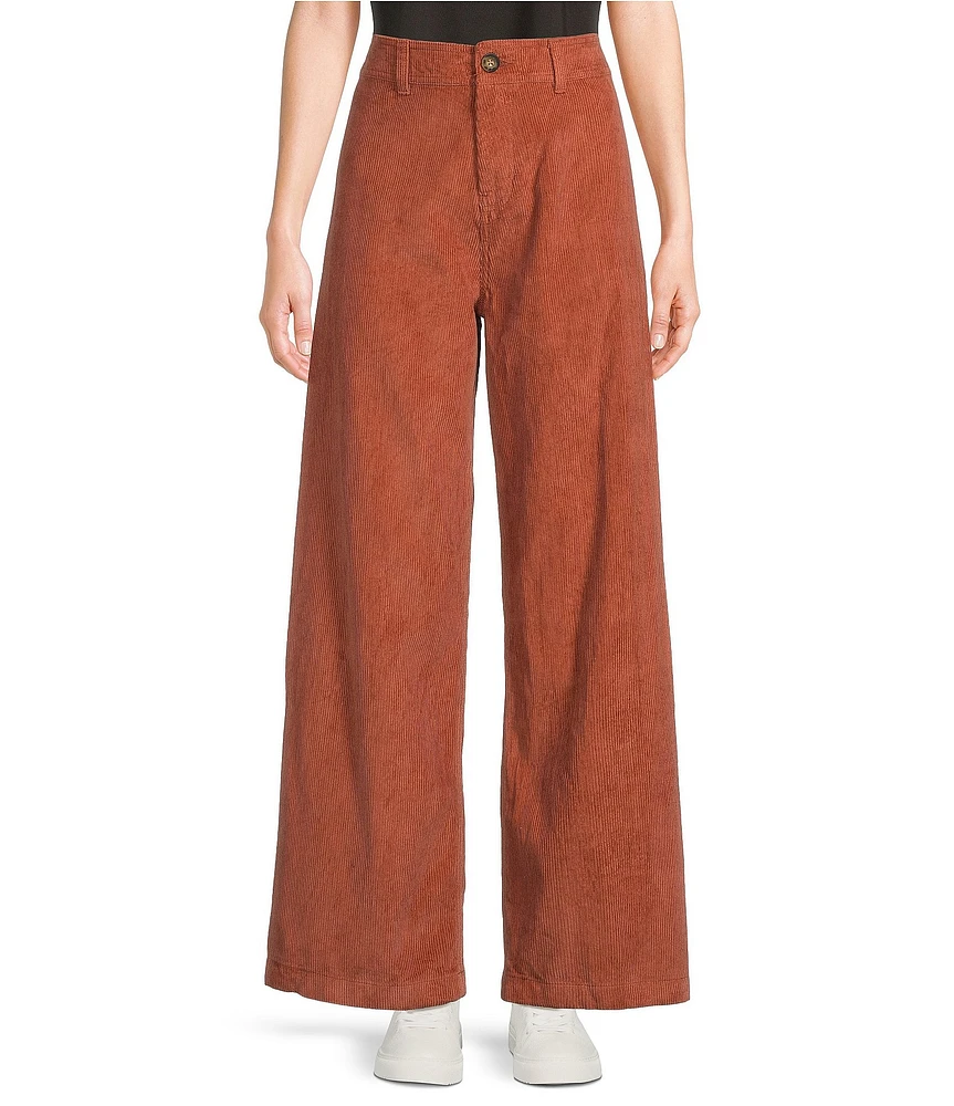 Rip Curl Stevie High Rise Cord Wide Leg Pants