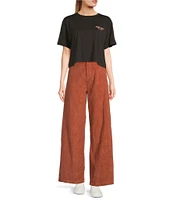 Rip Curl Stevie High Rise Cord Wide Leg Pants