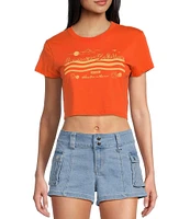 Rip Curl Summer Solstice Crop Baby Graphic T-Shirt