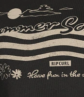 Rip Curl Summer Solstice Crop Baby Graphic T-Shirt