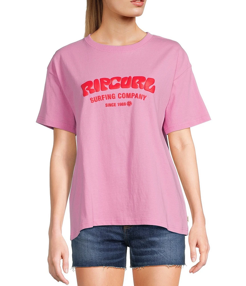Rip Curl Surf Puff Relaxed Short Sleeve T-Shirt
