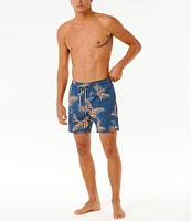 Rip Curl Surf Revival Floral 16#double; Outseam Volley Shorts