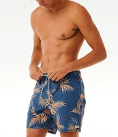 Rip Curl Surf Revival Floral 16#double; Outseam Volley Shorts