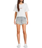 Rip Curl Tokens Short-Sleeve Cropped T-Shirt