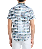 Robert Graham Paradise Portal Stretch Short Sleeve Woven Shirt