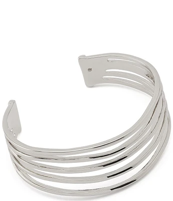 Robert Lee Morris Soho Layered Wire Cuff Bracelet