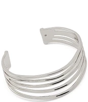 Robert Lee Morris Soho Layered Wire Cuff Bracelet